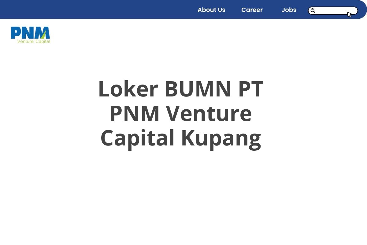 Loker BUMN PT PNM Venture Capital Kupang